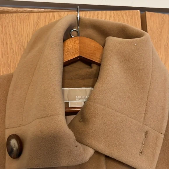 Michael Kors camel wool blend coat - Picture 3 of 8